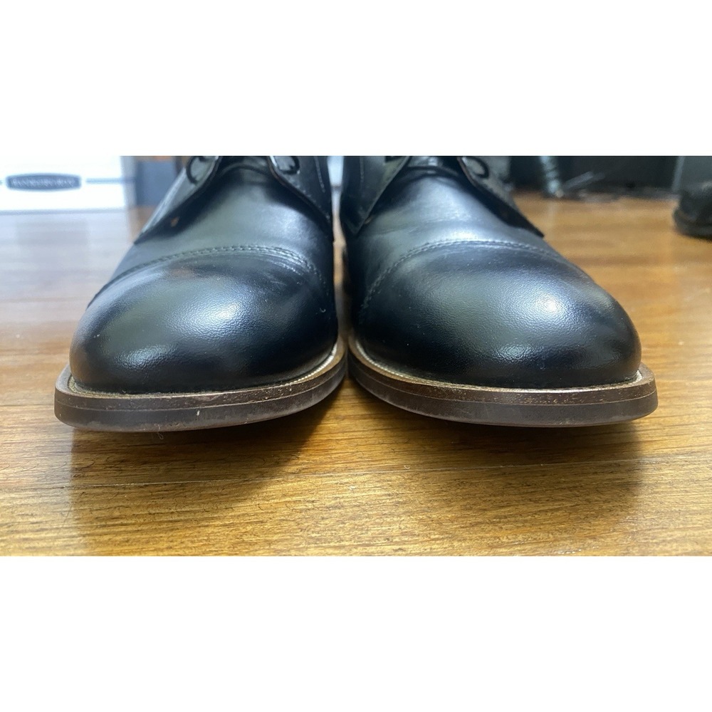 Florsheim Surge Cap Toe Oxford Mens Black Dress‎ Career Business Shoe Size 9M - Picture 6 of 10